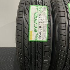 新品 DUNLOP ENASAVE EC202L 185/65R15 15インチ 夏タイヤ 4本 21年製 ノート フリード デミオ MAZDA2 イスト等　(MTO69)
