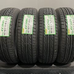 新品 DUNLOP ENASAVE EC202L 185/65R15 15インチ 夏タイヤ 4本 21年製 ノート フリード デミオ MAZDA2 イスト等　(MTO69)