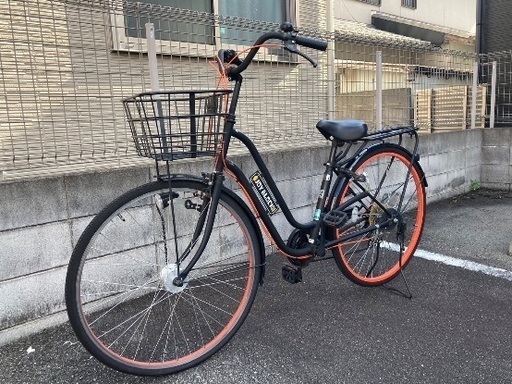 27インチ自転車 6段変速 自動ライト点灯 JOYBLOCK