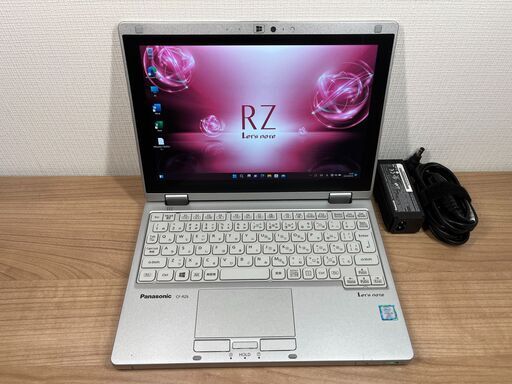美品＞08100 超軽量 Panasonic CF-RZ6８GB/SSD256 /i5 タッチパネル　office Win11