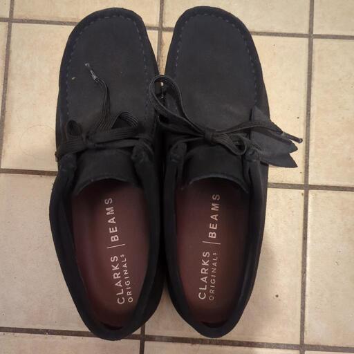 Clarks、BEAMSコラボ、ワラビーです。