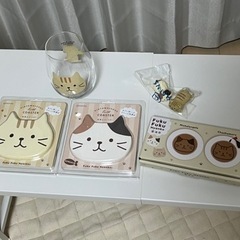 猫の食器セット　fukufukunyanko