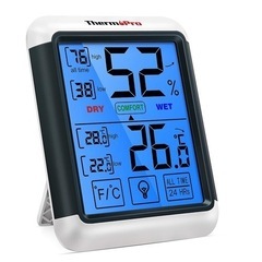 ThermoProサーモプロ 湿度計デジタル 温湿度計 マグネッ...