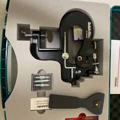 Scharffix　シャーフィックス　手動革漉き機　ブラック