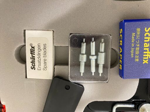 Scharffix シャーフィックス 手動革漉き機 ブラック Scharffix シャーフィックス 手動革漉き機 ブラック