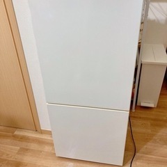 冷蔵庫　110L ホワイト　無印良品