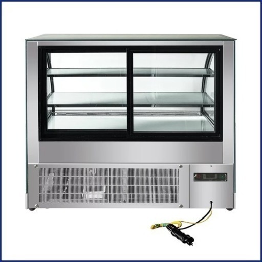 RIT 対面冷蔵ショーケース（ラウンド型） RITS-219T 冷蔵 業務用冷蔵庫 保冷庫 ノンフロン ショーケース