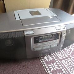 （訳あり）（外観美品）現行型パナソニック 　CDカセットラジカセ