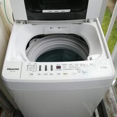[受渡者決定しました] Hisense 洗濯機 
