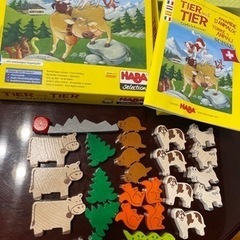 Haba tier and tier 積み木　知育玩具