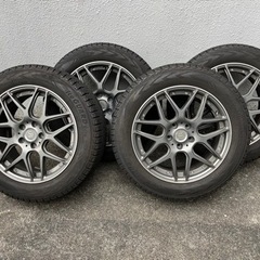 【受渡者決定】スタッドレスタイヤ・ホイールセット　225/60R18