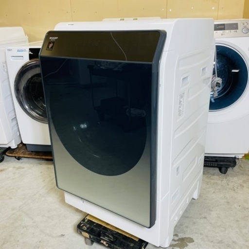 格安美品✨2021年製　11㌔SHARP ドラム式洗濯乾燥機　設置取り付けOK