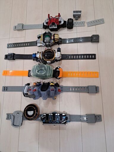 値下げしました。仮面ライダーベルト等 断捨離中