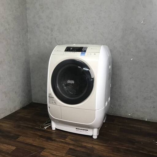 WY6/76 日立 HITACHI ドラム式洗濯機 BD-V3600L 2013年製 洗濯9kg 乾燥6kg ヒートサイクル 風アイロン 乾燥機 ※動作確認済