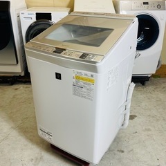 激安美品✨2021年製　SHARP縦型洗濯乾燥機　設置取付OK