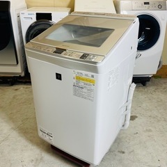 激安美品✨2021年製 SHARP縦型洗濯乾燥機 設置取付OK