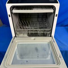 【動作保証あり】THANKO サンコー 2021年 STTDWADW 水道いらずのタンク式 食器洗い乾燥機【管理KRK851】