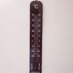 美品×色はブラック🌈直径40cmの巨大な温度計🌡インテリアに🥰💞...