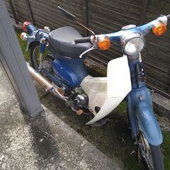 ホンダ50ccカブ　部品取り車で