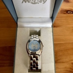 ミッキーミニー腕時計　ブルー