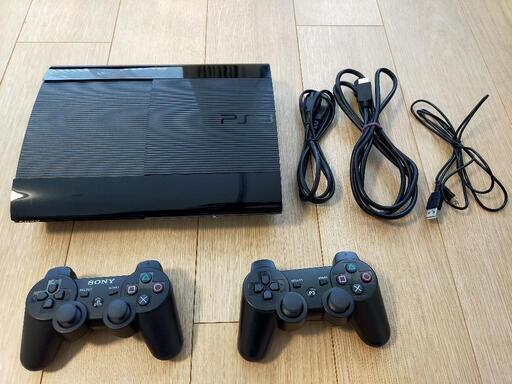 【値下げ中】PlayStation 3 250GB チャコール・ブラック (CECH-4000B) コントローラー×2