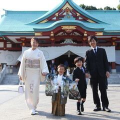 【七五三ロケーションフォト】衣裳レンタル&お支度込み55,000円～ − 東京都