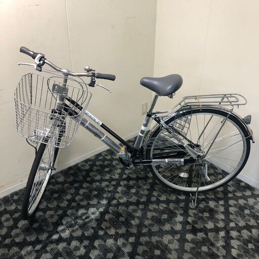 自転車 SEAGLE トレーディア 27号 使用回数2回 室内保管  ギアあり