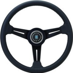ナルディ　クラシック　NARDI 38π ハンドル　ブラックレザー
