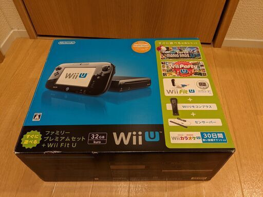 値下げ‼️ Wii U すぐに遊べるファミリープレミアムセット　黒