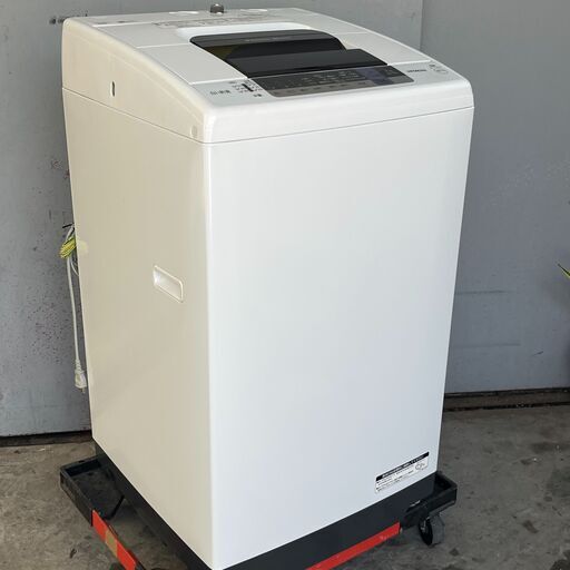 【美品】HITACHI/日立 白い約束 全自動洗濯機 ステンレス槽洗濯 7.0kg NW-70C形