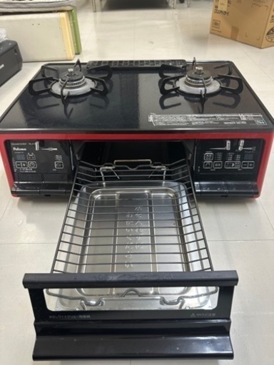 早い者勝ち　ガスコンロ　Paloma PA-A103WCR-R 美品