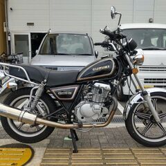 【ネット決済】ＧＮ１２５－２Ｆ　燃料計・大型キャリア付モデル・マ...