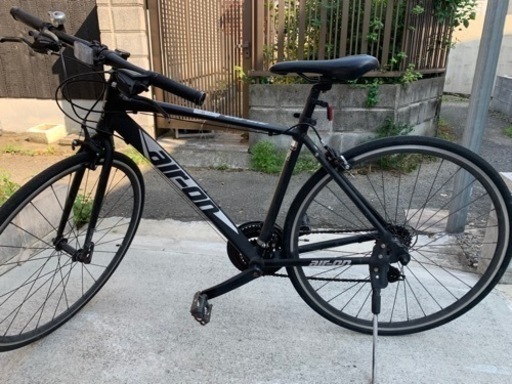 取引中⭐︎air on クロスバイク⭐︎らくらく快適通勤、通学に！消耗品交換済み！