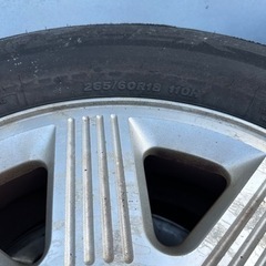 06ナビゲーター純正タイヤホイール