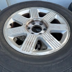 06ナビゲーター純正タイヤホイール