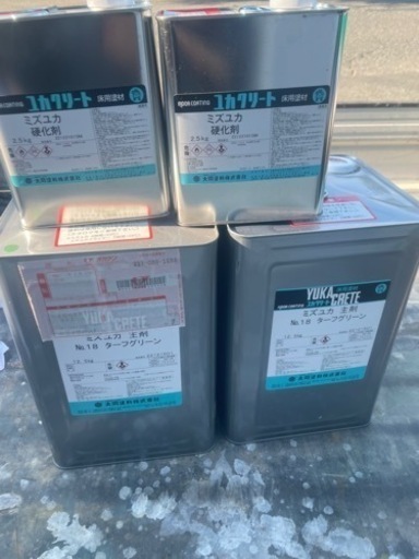 床の塗り塗料新品