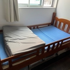 2段ベッドの1段分