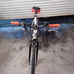 自転車中古　クロスバイク　GRAPHIS　外装6段変速　フレームサイズ480　タイヤ26インチ　カラーホワイト