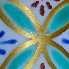 九谷焼 光仙窯 利岡光仙 花入 花瓶 金彩 桐箱