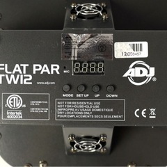 Flat Par TW12　LEDパーライト 中古品