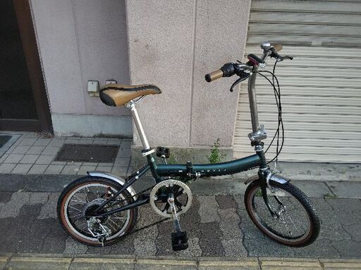 ROVER[ローバー]16吋折り畳み自転車 外装6段/グリーン