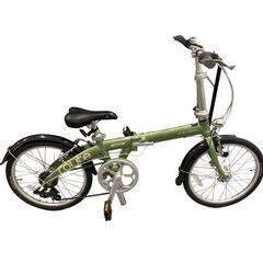 折り畳み自転車　美品　DAHON RouteHD　オリーブ　防犯...