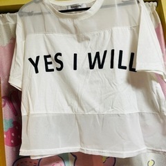 透け感Tシャツ　M size