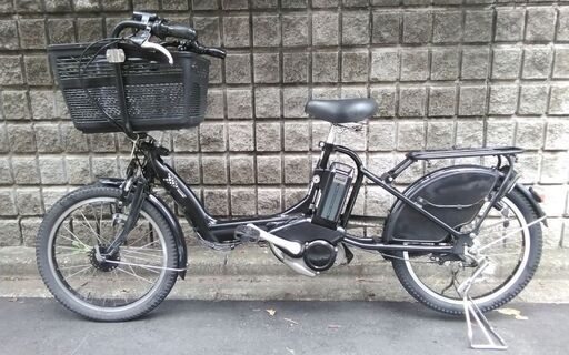ブリヂストン 電動自転車 アンジェリーノプティット  20型 ブラック 配送無料