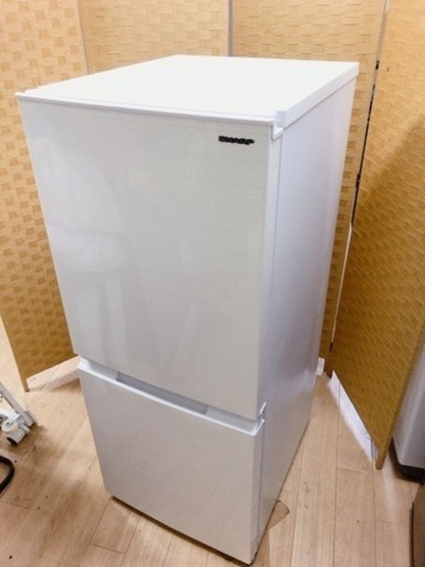 【引取】SHARP シャープ SJ-D15G-W 2021年製 152L 冷凍冷蔵庫