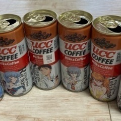 ucc缶コーヒー エヴァンゲリオン　空き缶