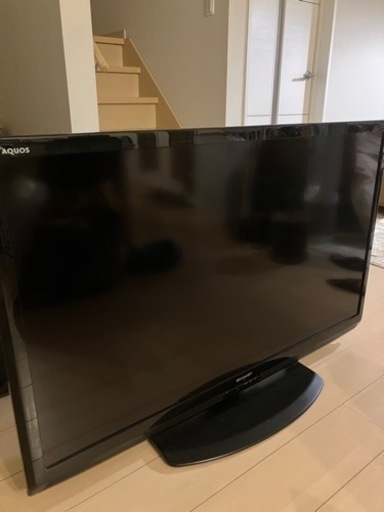 お取引き中　値下げ12000→9000  シャープアクオス　液晶テレビ　46インチ　動作OK