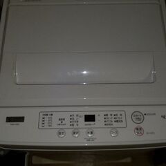 洗濯機 ヤマダセレクト 4.5k YWM-T45H1、製造番号1...
