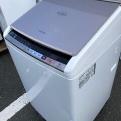 福岡市内配送設置無料　日立 HITACHI BW-DV90A N [ビートウォッシュ タテ型洗濯乾燥機 （9kg） シャンパン]