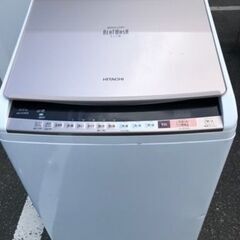 福岡市内配送設置無料　日立 HITACHI BW-DV90A N [ビートウォッシュ タテ型洗濯乾燥機 （9kg） シャンパン]